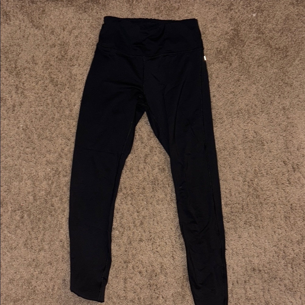 Fabletics Fleece-Lined Black Leggings
